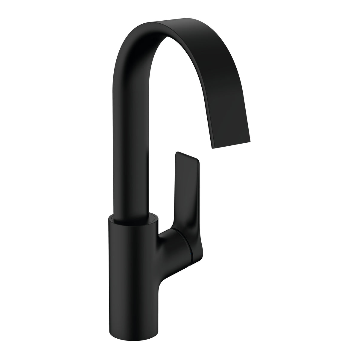 Hansgrohe Vivenis Single lever basin mixer 210 with swivel spout without waste set Matt Black 75032670.jpg
