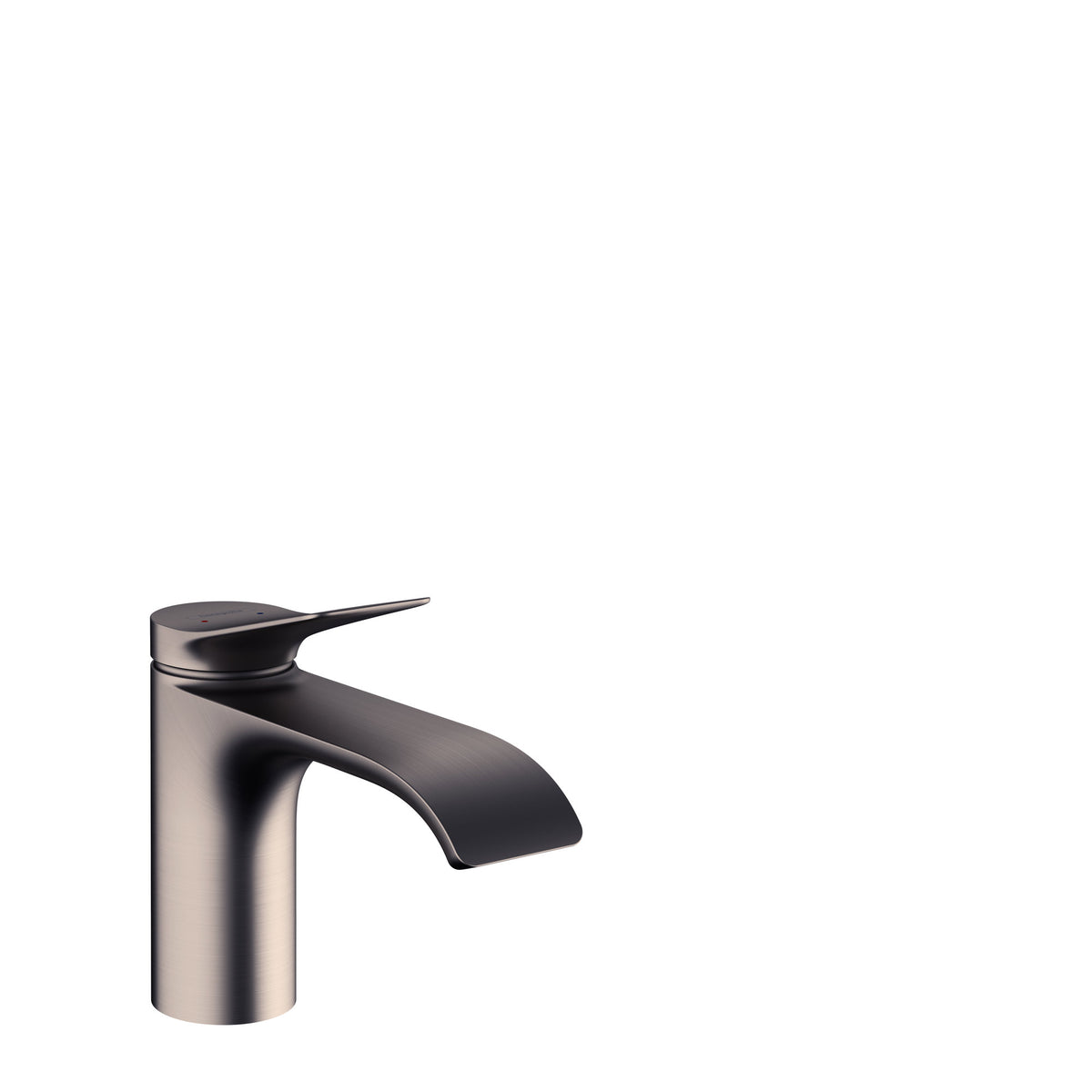 Hansgrohe Vivenis Single lever basin mixer 80 with pop up waste set Brushed Black Chrome 75010340.jpg