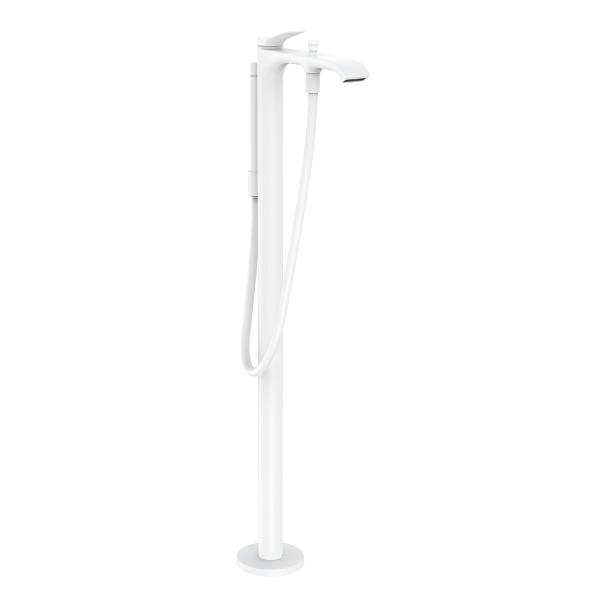 Hansgrohe Vivenis Single lever bath mixer floor standing Matt White 75445700