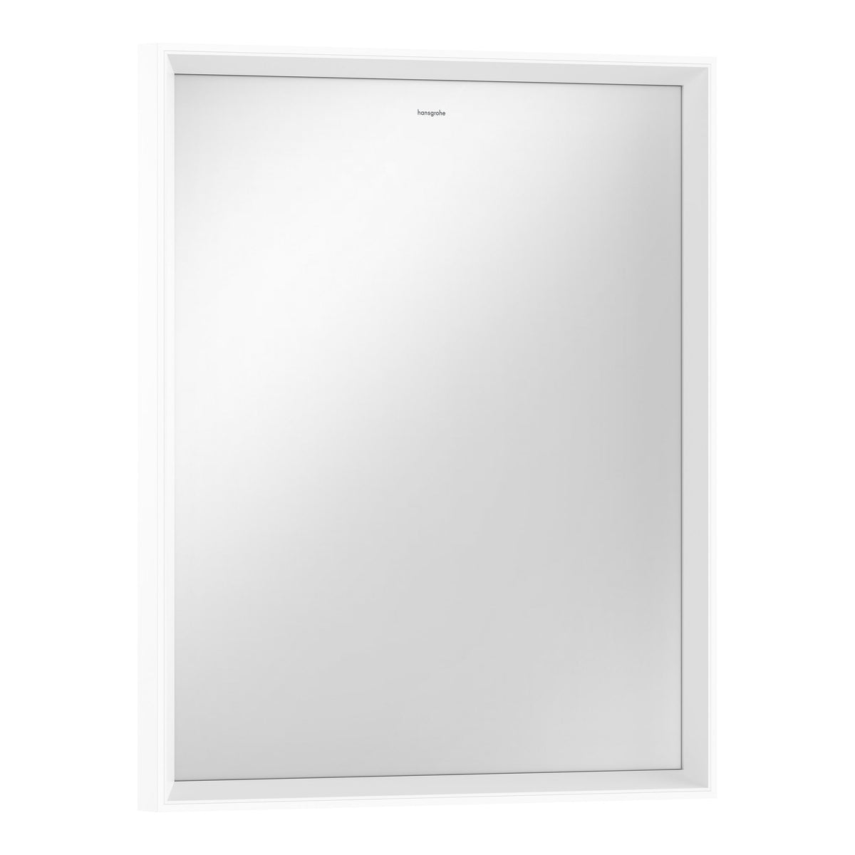 Hansgrohe Xarita E Mirror with LED lights 600 50 IR Sensor Matt White 54997700.jpg