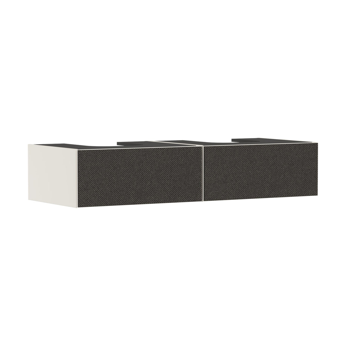 Hansgrohe-Xevolos-E-Vanity-unit-Sand-Matt-Beige-1370-550-with-2-drawers-for-console-with-2-cutouts-Textile-Dark-Grey-54317660