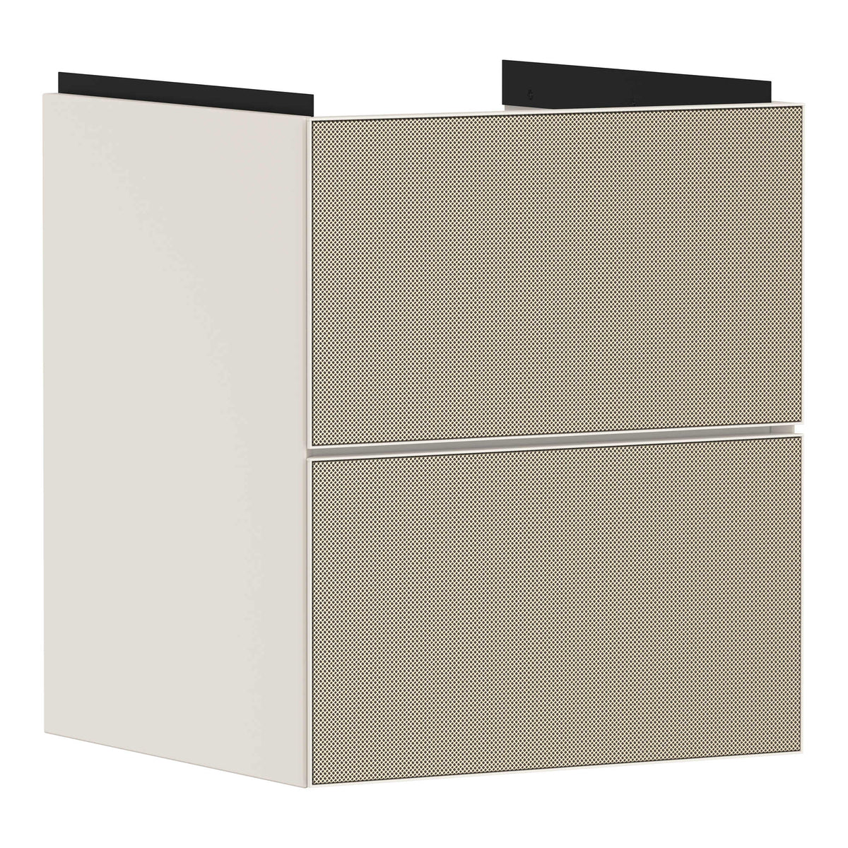 Hansgrohe Xevolos E Vanity unit Sand Matt Beige 480 475 with 2 drawers for handrinse basin Patterned Bronze 54173390.jpg
