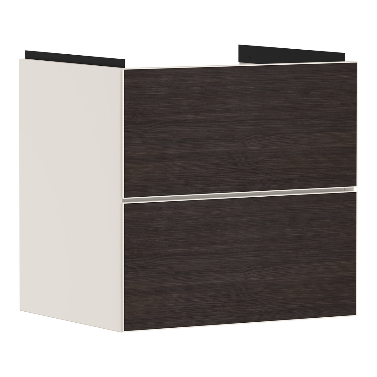 Hansgrohe Xevolos E Vanity unit Sand Matt Beige 580 475 with 2 drawers for wash basin Dark Oak 54176730.jpg