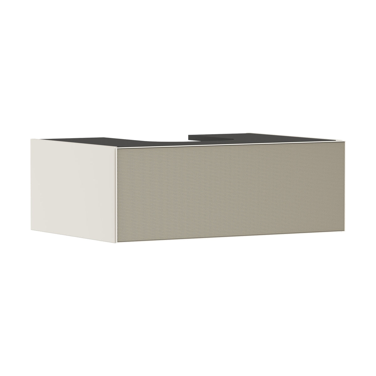 Hansgrohe-Xevolos-E-Vanity-unit-Sand-Matt-Beige-780-550-with-1-drawer-for-console-with-cutout-middle-Patterned-Bronze-54311390