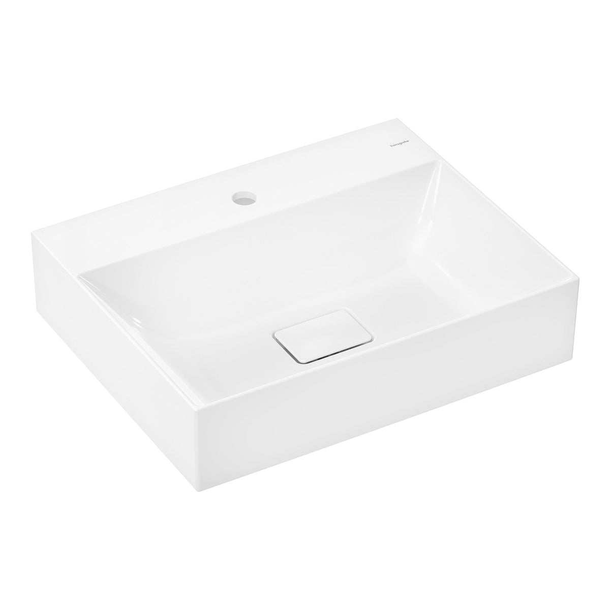 Hansgrohe Xevolos E Wash basin 600 480 with tap hole without overflow SmartClean White 61092450.jpg