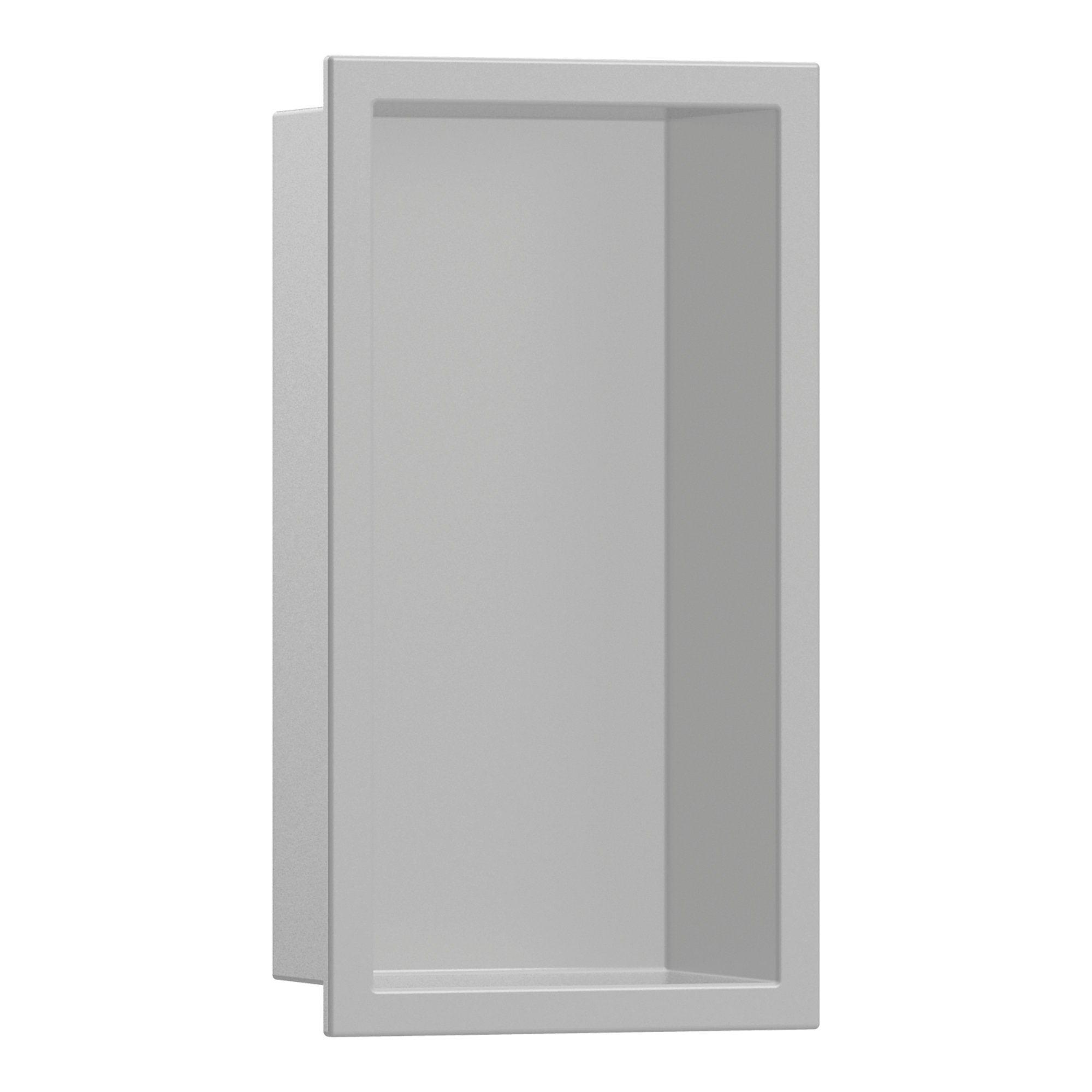 Hansgrohe XtraStoris Original Wall niche with frame 300 150 100 Concretegrey 56057380.jpg