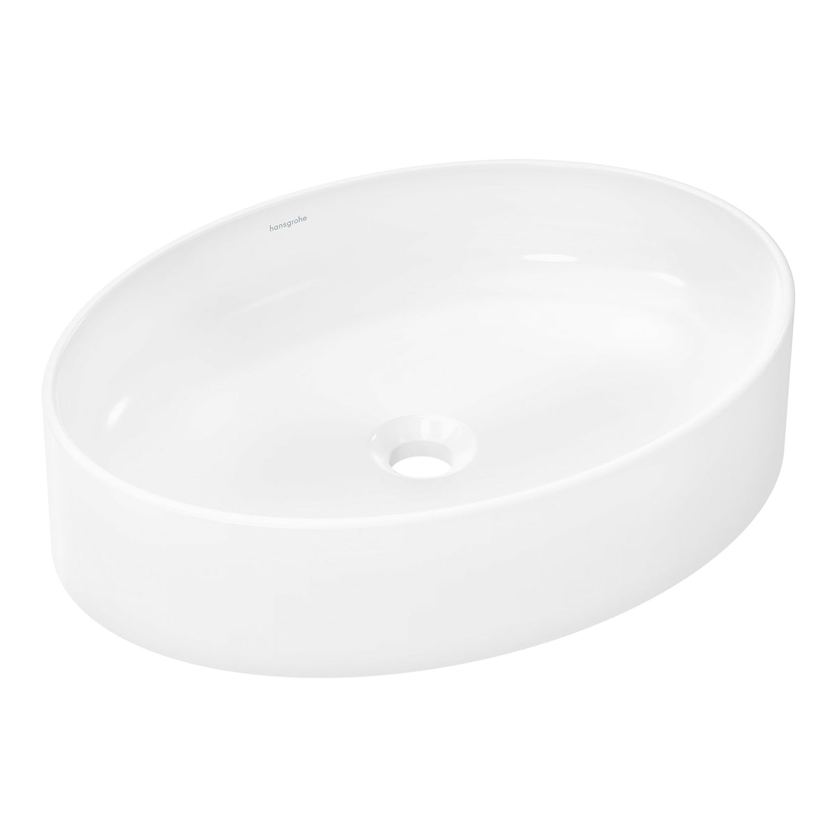 Hansgrohe Xuniva D Wash bowl 550 400 without tap hole and overflow White 60165450.jpg