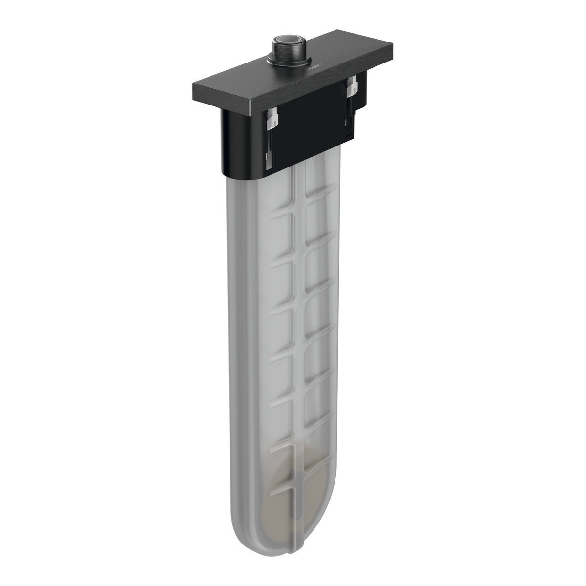 Hansgrohe sBox Finish set square Brushed Black Chrome 28010340.jpg