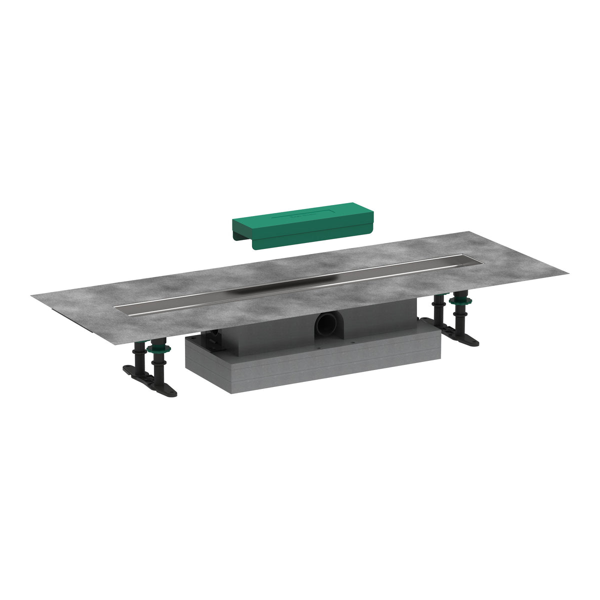 Hansgrohe uBox universal Complete set for flat installation 700 for shower drains finish sets 56017180.jpg