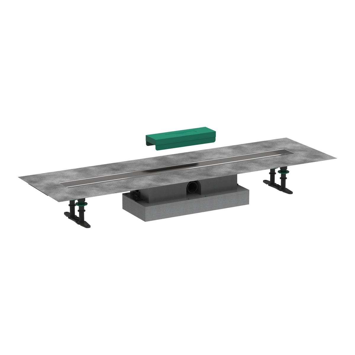 Hansgrohe uBox universal Complete set for flat installation 900 for shower drains finish sets 56019180.jpg
